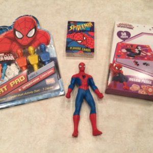 Marvel Spider-Man Spider Man Playing Cards Action Figure Puzzle Peter Parker